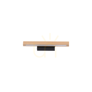 Aqua Luce Wandleuchte, geölte Eiche/Schwarz, 1xLED 6 W, 40 cm small 2