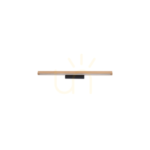 Aqua Luce Wandleuchte, geölte Eiche/Schwarz, 1xLED 12 W, 80 cm small 1