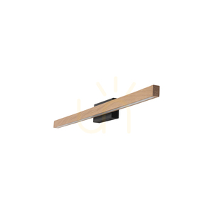 Aqua Luce Wandleuchte, geölte Eiche/Schwarz, 1xLED 12 W, 80 cm small 0