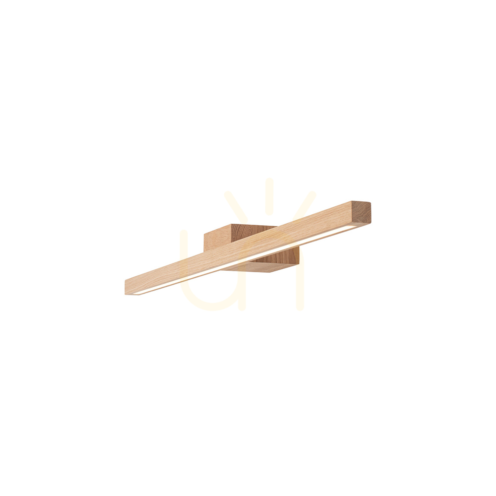 Aussicht Aqua Luce Wandleuchte, geölte Eiche, 1xLED, 12 W, 80 cm Aqua Luce Wandleuchte, geölte Eiche, 1xLED, 12 W, 80 cm