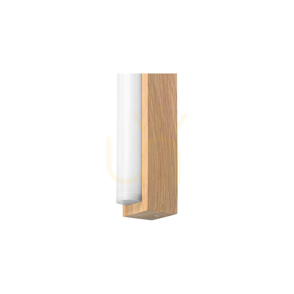 Aussicht Aqua Luce Wandleuchte, geölte Eiche, 1xLED, 12 W, 79 cm Aqua Luce Wandleuchte, geölte Eiche, 1xLED, 12 W, 79 cm