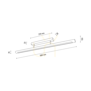 Razmus Deckenleuchte, geölte Eiche/Schwarz, 1xLED 28 W, 98 cm 3 Razmus Deckenleuchte, geölte Eiche/Schwarz, 1xLED 28 W, 98 cm small 3