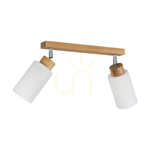 Deckenleuchte „Selva“, geölte Eiche, 2xE27, 37 cm 0 Deckenleuchte „Selva“, geölte Eiche, 2xE27, 37 cm small 0