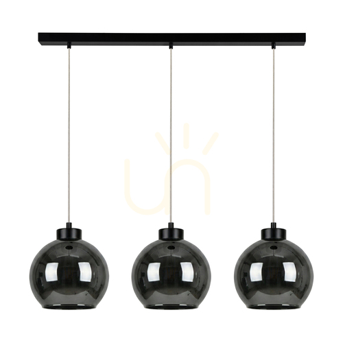 Prüfen Cameo Black Pendelleuchte, 3xE27, 100 cm