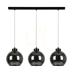 Cameo Black Pendelleuchte, 3xE27, 100 cm small 0