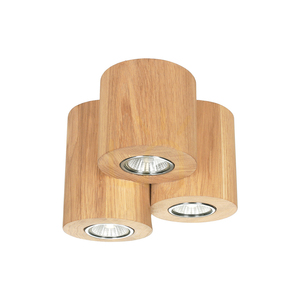 Pevex Deckenleuchte, geölte Eiche, 3xGU10, Ø 18 cm 0 Pevex Deckenleuchte, geölte Eiche, 3xGU10, Ø 18 cm small 0