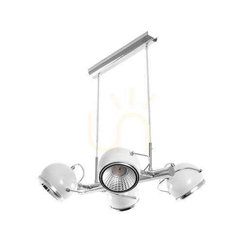 Prüfen Kugel-Pendelleuchte inkl.. 4xGU10 LED 6 W, weiß, 40 cm
