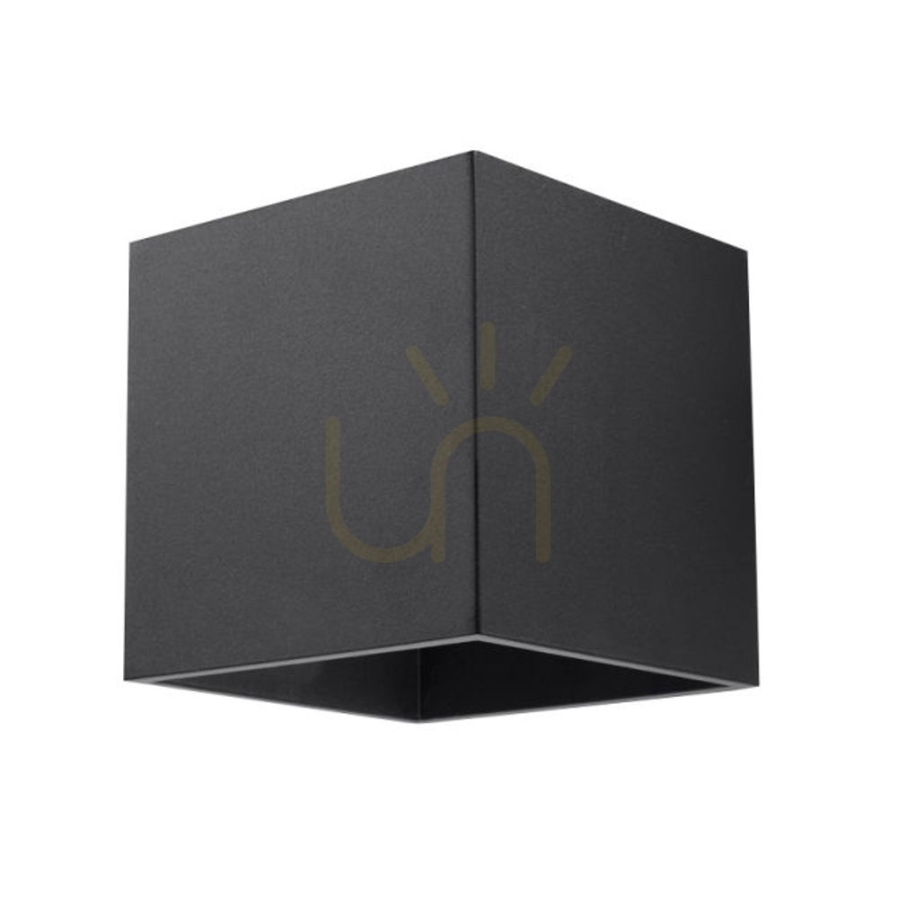 Nicold Wandleuchte 1xG9 Max. 35 W, schwarz, 12,5 cm