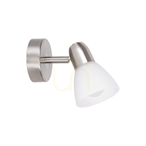 Prüfen Alga Wandleuchte 1xE14 Max. 40 W, satiniert/weiß, 16,5 cm