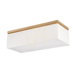 Sedos Deckenleuchte, 4xE27, Max. 25 W, geölte Eiche/Weiß, 70 cm small 0