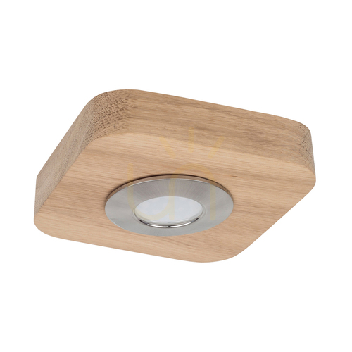 Prüfen Sunniva Incl Deckenleuchte. 1x 5-W-LED, geölte Eiche/satiniert, 14 cm