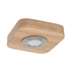 Sunniva Incl Deckenleuchte. 1x 5-W-LED, geölte Eiche/satiniert, 14 cm small 0