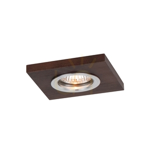 Einbaustrahler Spot Light Vitar Wood 2515176 GU10 Nussbaum/Chrom 9,5 cm small 4