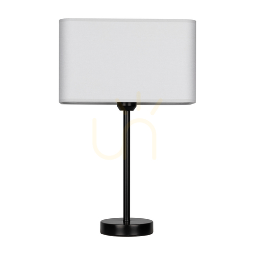 Prüfen Cassida Tischlampe 1xE27 40 W Schwarz/Grau 30 cm