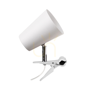 Astrid Schreibtischlampe mit Klemme, 1xE14, Max. 40 W, Weißmetall, 18 cm small 0