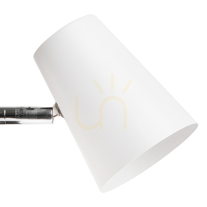 Astrid Wandleuchte 1xE14 Max. 40 W, Weißmetall, 17 cm small 1