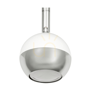 Deckenleuchte „Bianca“, 3xGU10, Max. 50 W, Weiß/Chrom-Metall, 48,5 cm small 2
