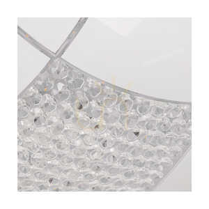 Deckenleuchte „Carolina“, inklusive 1x LED 2700K 15W, Metall in Chrom/weißer Glasschirm, Ø 30 cm small 2