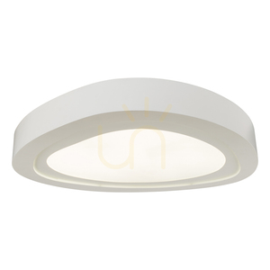 Deckenleuchte „Cloud“, inklusive 1x LED 3000K 66W, weißes Metall, 80 cm small 0