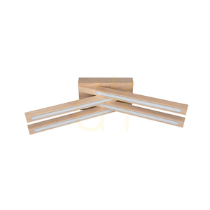 Linus Deckenleuchte, 4xLED, 3000 K, 18 W, Birke, 53 cm small 0