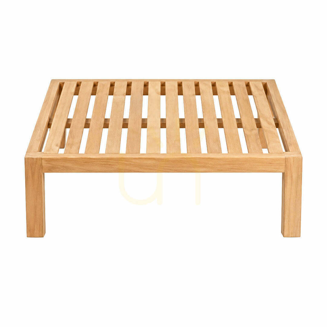 Couchtisch BAZAR BIZAR Moyo Holz natur 80x80x25 cm