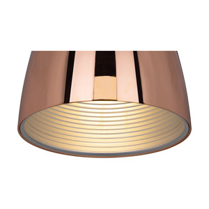 Mads Pendelleuchte, 1xE27, Max. 60 W, Kupfer/transparentes PVC-Kabel, Ø 30 cm small 2