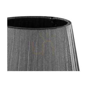 Mila Wood Tischlampe, 1xE14, Max. 25 W, Birke/schwarzes Metall/schwarzes PVC-Kabel/silberner Lampenschirm, Ø 14 cm small 3