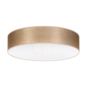 Deckenleuchte „Nevoa“, 4xE27, Max. 25 W, weißes Metall/goldener Lampenschirm, Ø 58 cm small 0