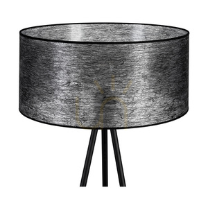 Nevoa Stehlampe 1xE27 Max. 40 W, schwarzes Metall / schwarzes PVC-Kabel / schwarzer Lampenschirm, Ø 50 cm small 3