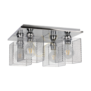 Norman Deckenleuchte, 4xE27, Max. 25 W, verchromtes Metall small 0