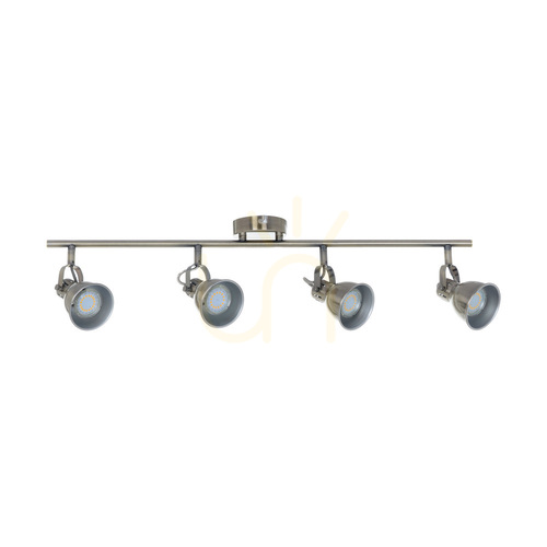 Prüfen Pax Deckenleuchte, 4xGU10, Max. 50 W, Metallpatina, 78 cm