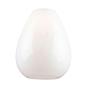 Piro Pendelleuchte, 1xE27, Max. 60 W, geölte Eiche / transparentes PVC-Kabel / weißer Glasschirm, Ø 25 cm small 1
