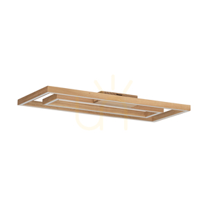 Ramme Deckenleuchte, 2xLED, 3000 K, 57 W, geölte Eiche, 83 cm small 5
