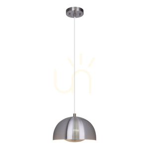 Ray Pendelleuchte, inklusive 1x LED 3000 K, 10 W, Aluminium, Metall-/transparentes PVC-Kabel, Ø 25,5 cm small 1