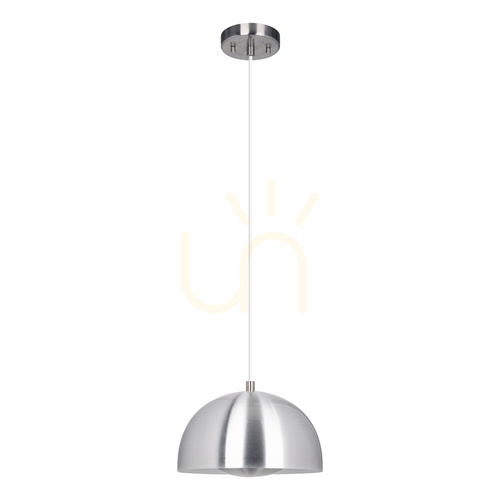Prüfen Ray Pendelleuchte, inklusive 1x LED 3000 K, 10 W, Aluminium, Metall-/transparentes PVC-Kabel, Ø 25,5 cm