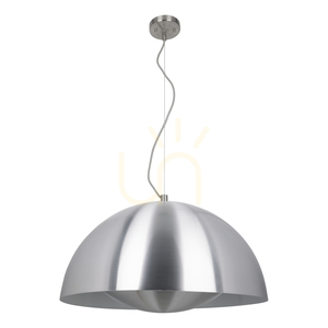 Ray Pendelleuchte, inklusive 1x LED 3000K 28W, Aluminium / transparentes PVC-Kabel, Ø 66 cm small 0
