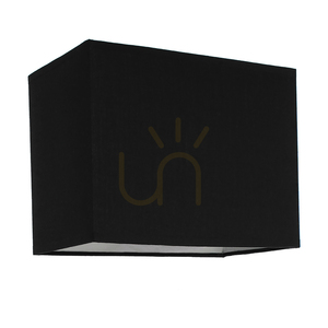 Relax Wandleuchte 1xE27 Max. 25 W, inklusive 1 LED-Lampe 4000 K, 2,5 W, Metall verchromt/schwarz, Lampenschirm 22,5 cm small 1