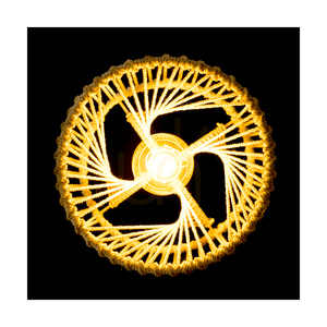 Reve Pendelleuchte, 1xE27, Max. 15-W-LED, Eiche geölt/natur, geflochtenes Kabel/cremefarbene geflochtene Baumwollkordel, Ø 30 cm small 3