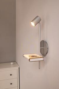 Wandleuchte „Rogna“, 1xGU10, Max. 50 W, Metall verchromt, 19,5 cm small 1