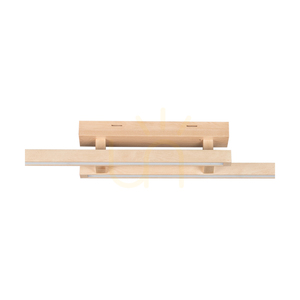 Kleine Deckenleuchte, 2xLED, 3000 K, 22,5 W, Birke, 120 cm small 1