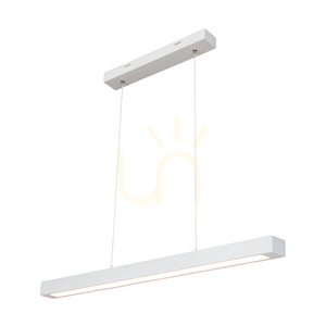 Smal 2xLED 3000K 22,5 W Pendelleuchte, weißes Buchenholz / transparentes PVC-Kabel mit Touch-Dimmer, 80 cm small 0