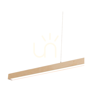 Smal 2xLED 3000K 34,5 W Pendelleuchte, Birke/transparentes PVC-Kabel mit Touch-Dimmer, 110 cm small 1