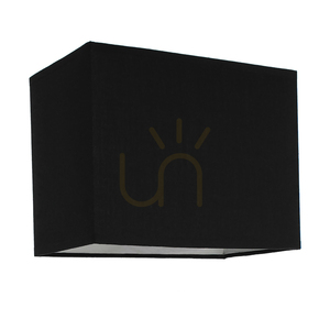 Sonar Wandleuchte 1xE27 Max. 25 W, Buchenholz, Nussbaum/schwarzes Metall/schwarzer Lampenschirm, 22 cm small 1