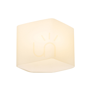 Wandleuchte „Space“, inklusive 1x LED 3000 K, 6 W, weißes Metall, 17 cm small 0