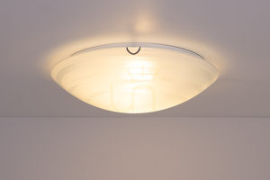 Deckenleuchte „Sydney“, 2xE27, Max. 60 W, Metall in Chromoptik/weißer Glasschirm, Ø 40 cm small 3