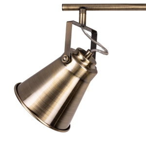 Tekla Deckenleuchte, 3xE27, Max. 60 W, Metallpatina, 74 cm small 1