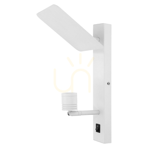 Wandleuchte „Turid“, 1xLED, 3100 K, 3 W, weißes Metall, 16 cm small 0