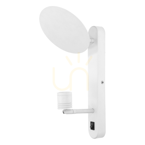 Prüfen Wandleuchte „Turid“, 1xLED, 3100 K, 3 W, weißes Metall, 16 cm