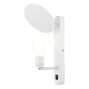 Wandleuchte „Turid“, 1xLED, 3100 K, 3 W, weißes Metall, 16 cm small 0