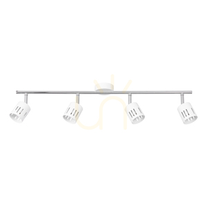 Deckenleuchte „Ulrika“, 4xG9, Max. 28 W, Chrom/Weißmetall, 82 cm small 0